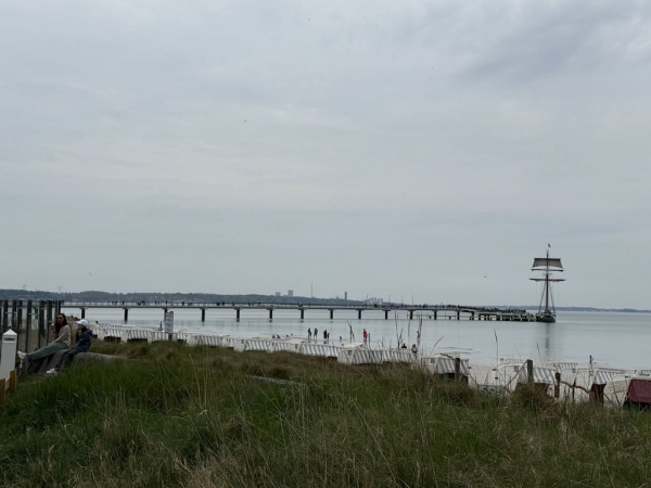 Neue seebrücke Scharbeutz