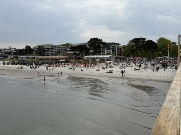 Neue seebrücke Scharbeutz