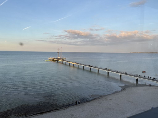 Neue seebrücke Scharbeutz