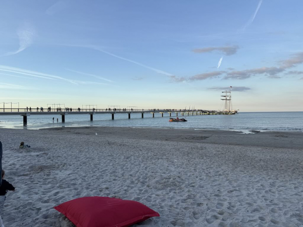 Neue seebrücke Scharbeutz